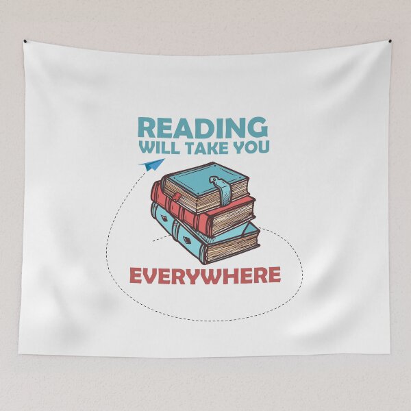 Item preview, Reading will take you everywhere |Just One More book| designed and sold by UrahGo.