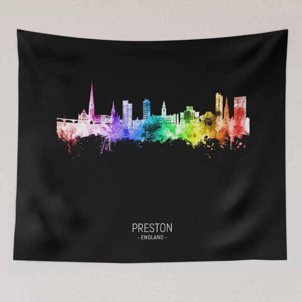 Item preview, Preston England Skyline designed and sold by ArtPrints.
