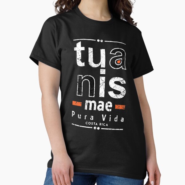 Item preview, COSTA RICA-TUANIS MAE Classic T-Shirt designed and sold by ALCHILE1.