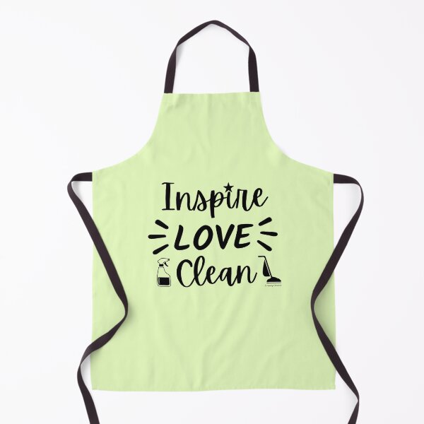 Item preview, Inspire Love Clean Fun Vacuum And Spray Bottle Housekeeping Lady Gifts designed and sold by SavvyCleaner.