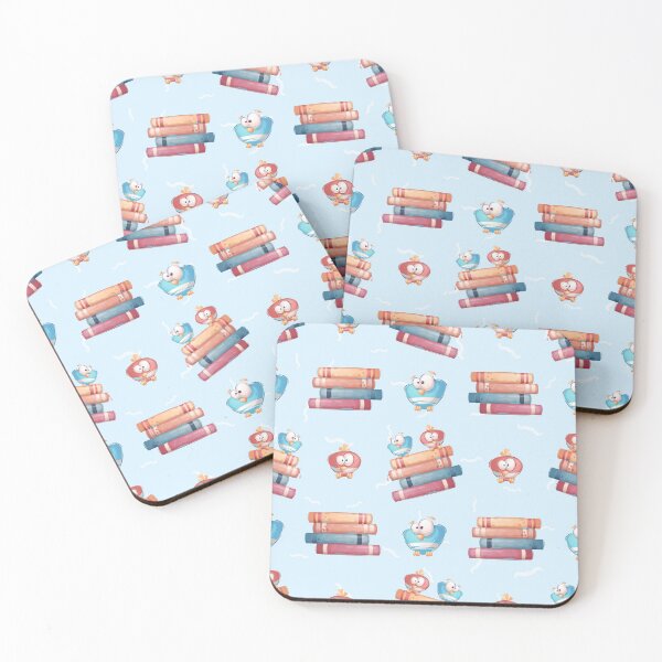 Item preview, Clever Birds- Cute Cartoon Pattern designed and sold by PosterpartyCo.