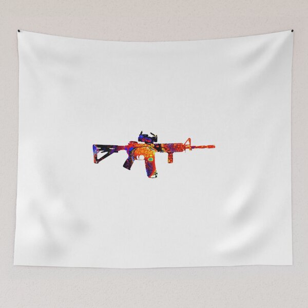 Item preview, AR15 Gun Art Psychedelic Wrap designed and sold by Matt Ballinger.