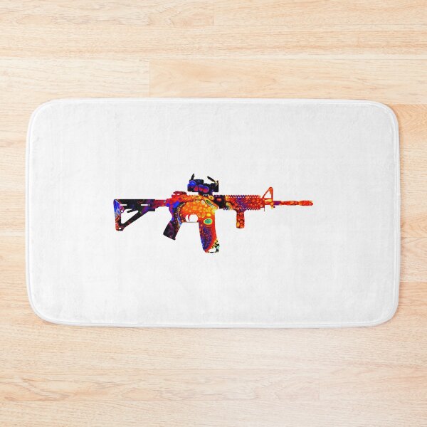 Item preview, AR15 Gun Art Psychedelic Wrap designed and sold by Matt Ballinger.