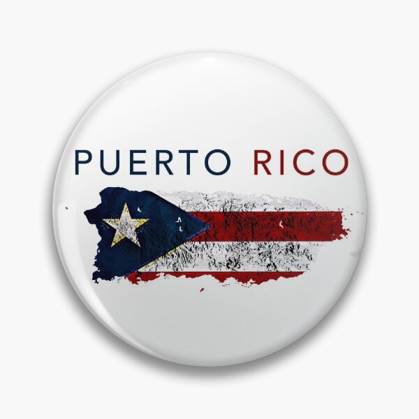 Item preview, Puerto Rico Flag Island Map designed and sold by VacationCity.