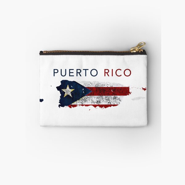 Item preview, Puerto Rico Flag Island Map designed and sold by VacationCity.