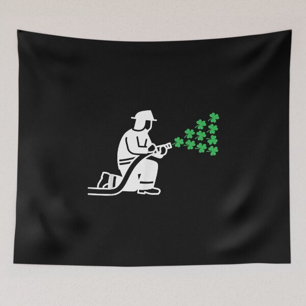 Item preview, Funny Irish Firefighter Fireman Gift St Patricks Day TShirt21 designed and sold by MarcoColeman4.