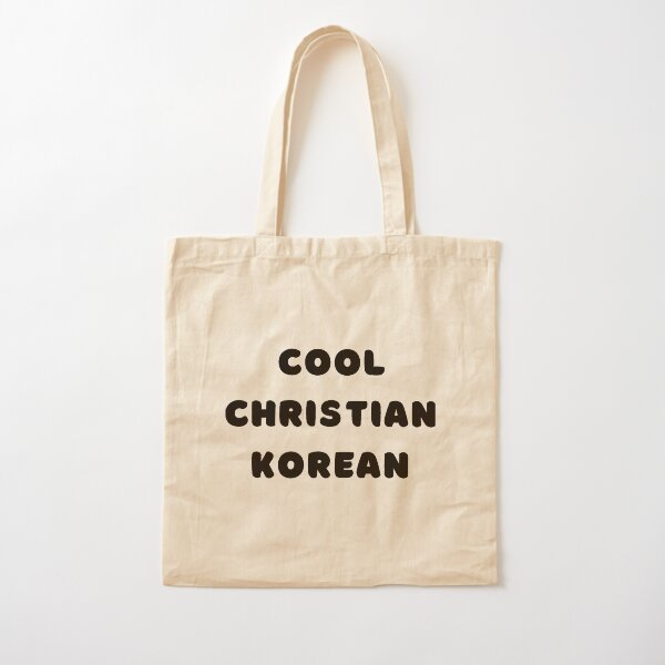 Cool, Christian and Korean - Kims Convenience Cotton Tote Bag