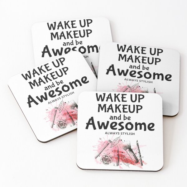 Item preview, Makeup Artist Lipstick Lashes Cosmetologist Funny Gift designed and sold by CuteDesigns1.