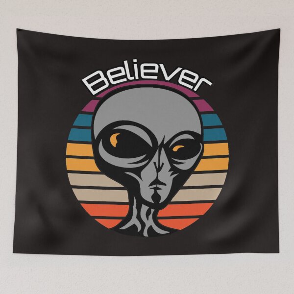 Item preview, Believer - Grey Alien designed and sold by Aronrocker.
