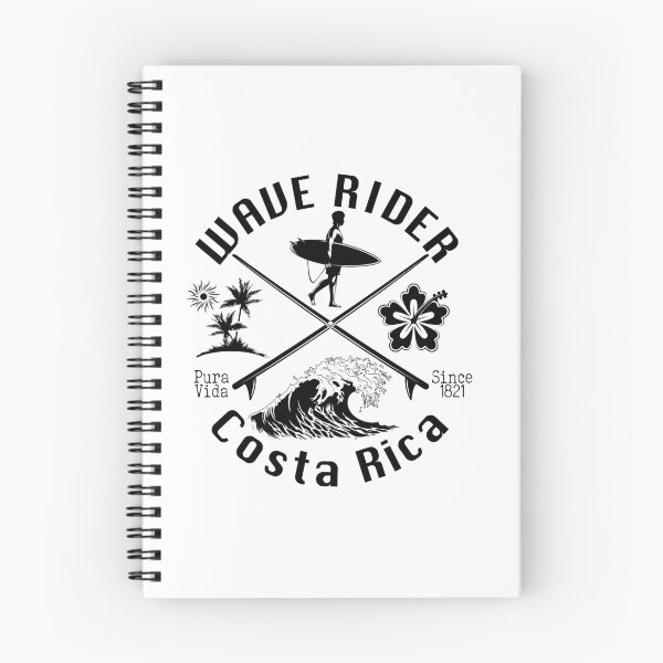 Item preview, COSTA RICA-WAVE RIDER PURA VIDA designed and sold by ALCHILE1.