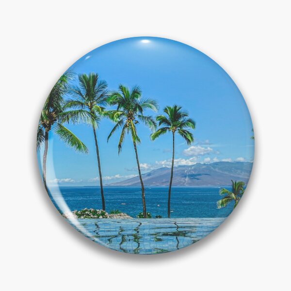 Item preview, Tropical Palm Trees, Swimming Pool Ocean Vacation designed and sold by newburyboutique.