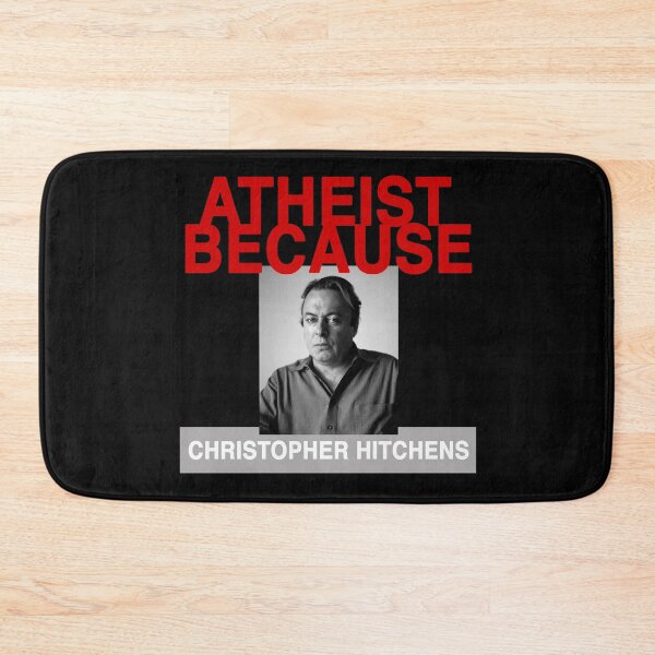 Item preview, Atheist Because: Christopher Hitchens designed and sold by AtheistBecause.