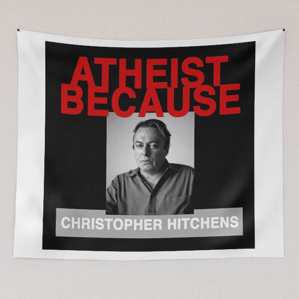 Item preview, Atheist Because: Christopher Hitchens designed and sold by AtheistBecause.