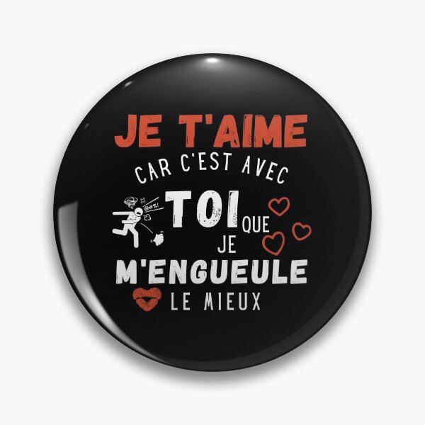 Item preview, I love you because it is with you that I bawl the best gift of humor designed and sold by TeeJfm.