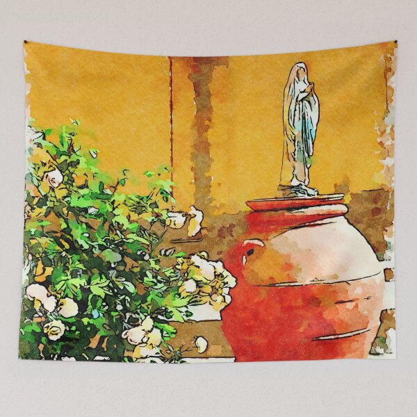Item preview, Istituto Emiliani: statue of the Madonna on the wineskin designed and sold by Giuseppe Cocco.