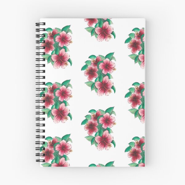 Aperçu de l'œuvre Modèle d'aquarelle d'hibiscus tropical créée et vendue par Samantha Roberts.
