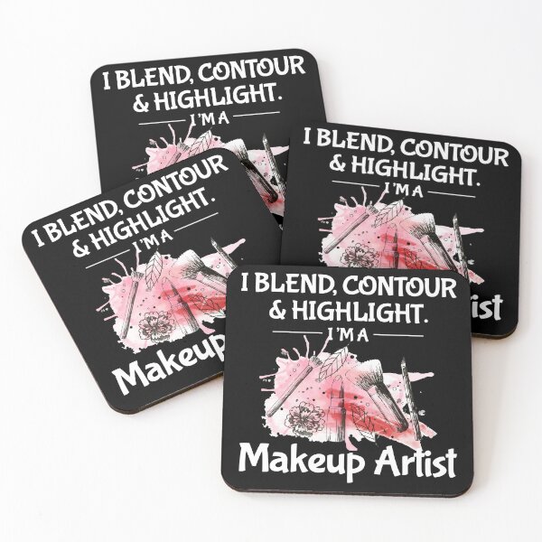 Item preview, Makeup Artist Lipstick Lashes Cosmetologist Funny Gift designed and sold by CuteDesigns1.