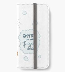 Otter on the Flight Deck iPhone Wallet/Case/Skin