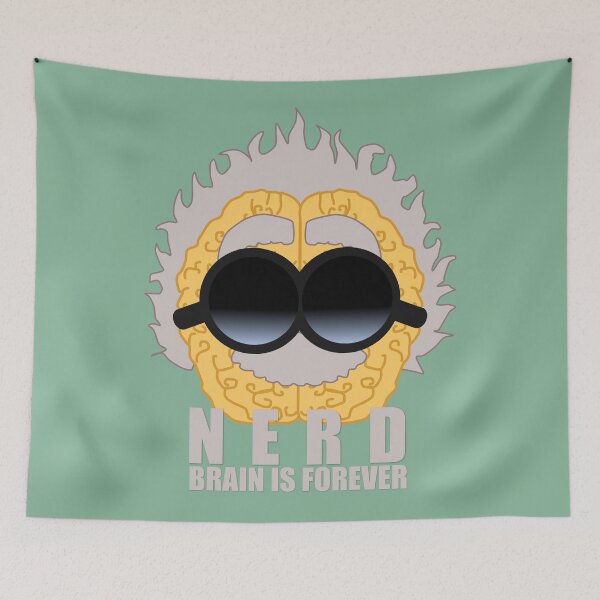 Item preview, BRAIN IS FOREVER NERD designed and sold by Cr1sV.