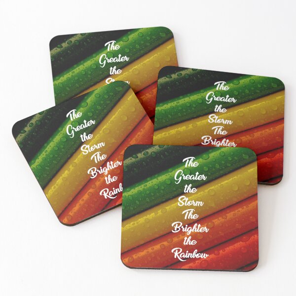 Item preview, The Greater The Storm The Brighter The Rainbow designed and sold by Emilyromrell.