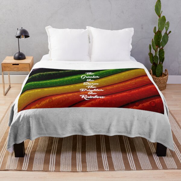 Item preview, The Greater The Storm The Brighter The Rainbow designed and sold by Emilyromrell.
