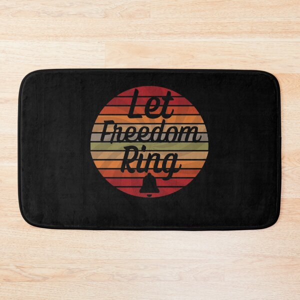 Item preview, Let Freedom Ring Retro Sunset, MLK Day designed and sold by gthylla.