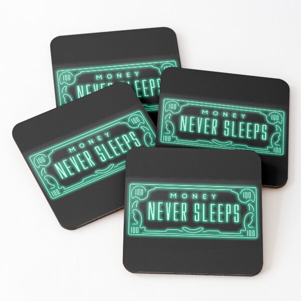 Item preview, Money never sleeps designed and sold by AsKartongs.