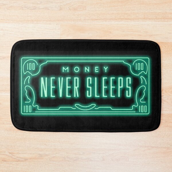Item preview, Money never sleeps designed and sold by AsKartongs.