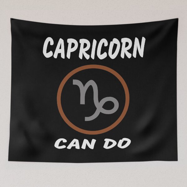 Item preview, Capricorn: Big and Bold Zodiac symbol. designed and sold by TJays.