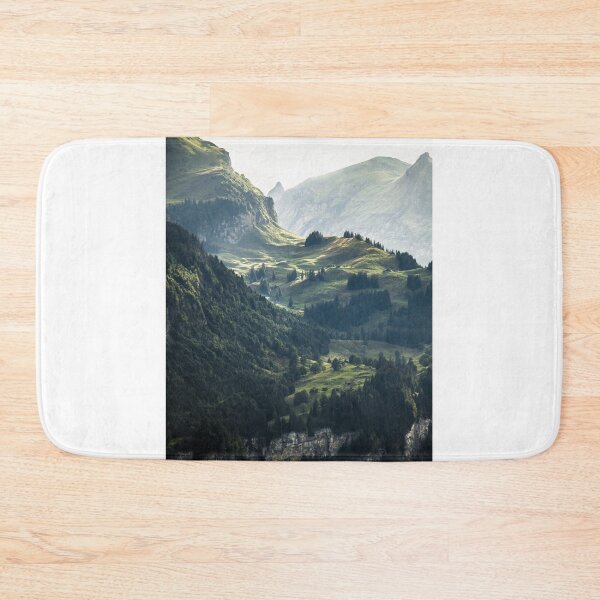 Item preview, Spectacular View of the Swiss Mountains in Summer designed and sold by RubatoArts.