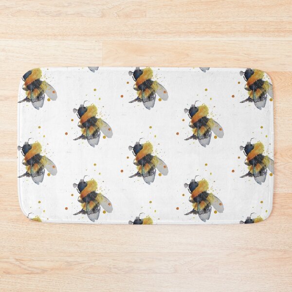 Item preview, The bee in my garden in watercolor designed and sold by Maryse-Montron.