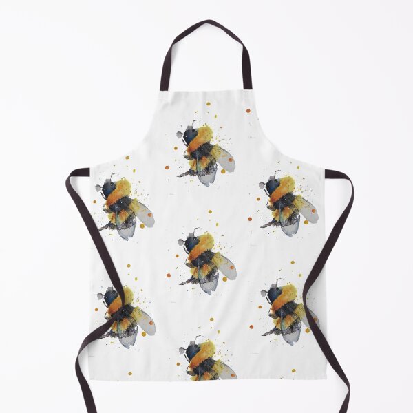 Item preview, The bee in my garden in watercolor designed and sold by Maryse-Montron.