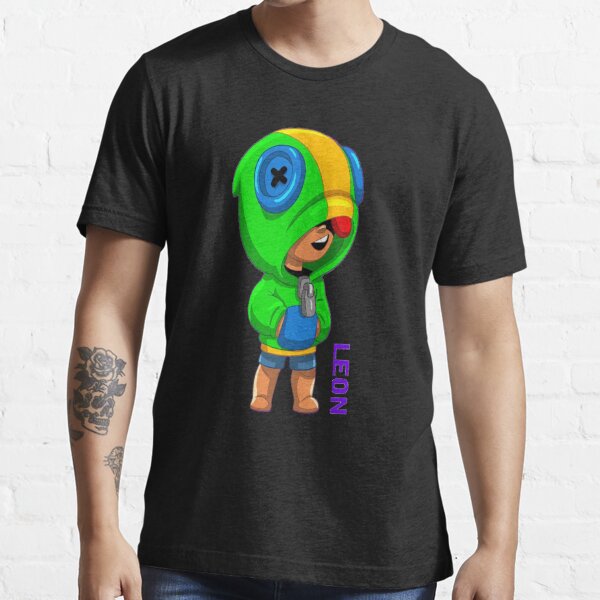 Brawl Stars Leon T Shirt By Full Hd Redbubble - brawl stars leon hd