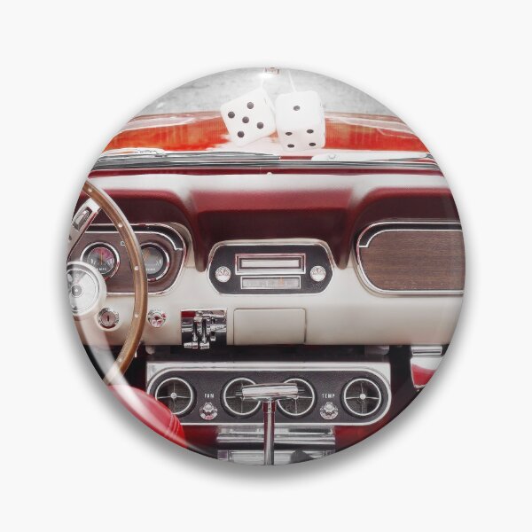 Item preview, US American classic car 1965 mustang convertible interior designed and sold by Beate Gube.