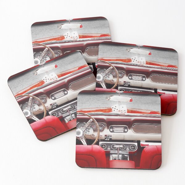 Item preview, US American classic car 1965 mustang convertible interior designed and sold by Beate Gube.