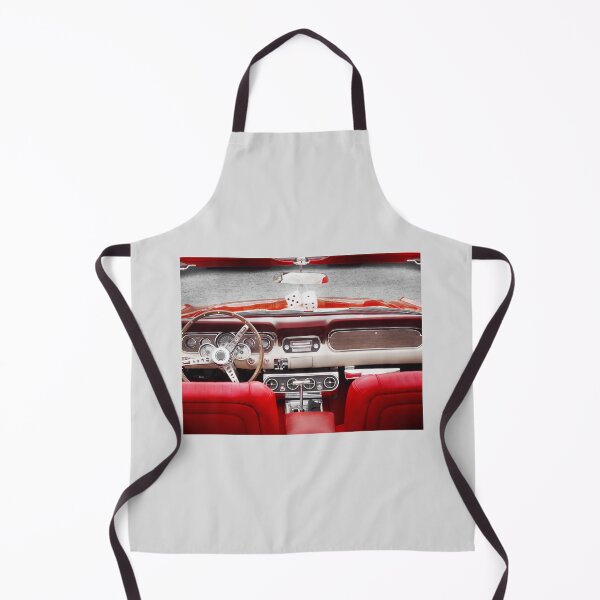 Item preview, US American classic car 1965 mustang convertible interior designed and sold by Beate Gube.