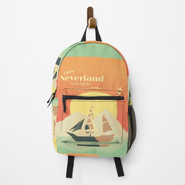 Item preview, Neverland Vintage Travel Poster designed and sold by CherryPieGifts.