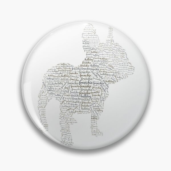 Item preview, Buckó Frenchie / WordCloud Silhouette 2 designed and sold by BuckoFrenchie.