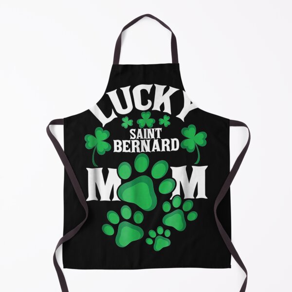 Item preview, St Patricks Day Shirt Lucky Saint Bernard Dog Mom29 designed and sold by MarcoColeman4.