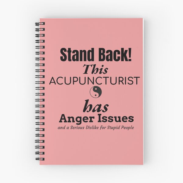 Item preview, Angry Acupuncturist designed and sold by Specialized Job Merchandise.