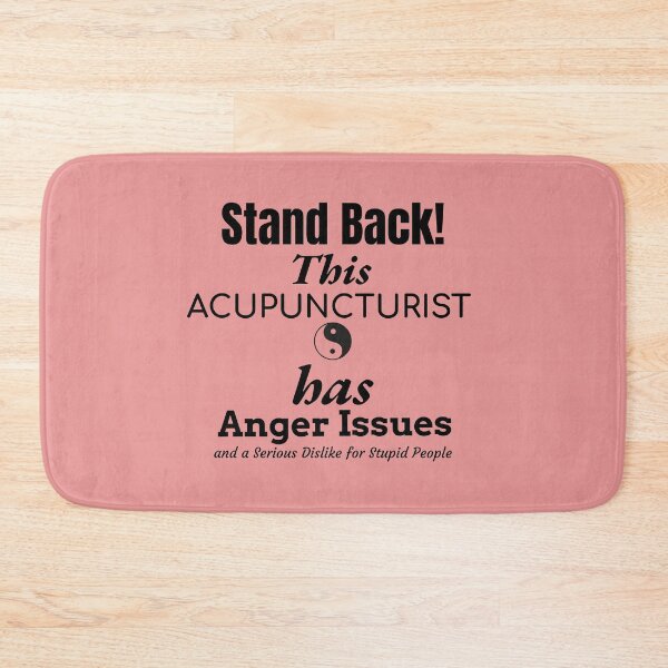 Item preview, Angry Acupuncturist designed and sold by Specialized Job Merchandise.