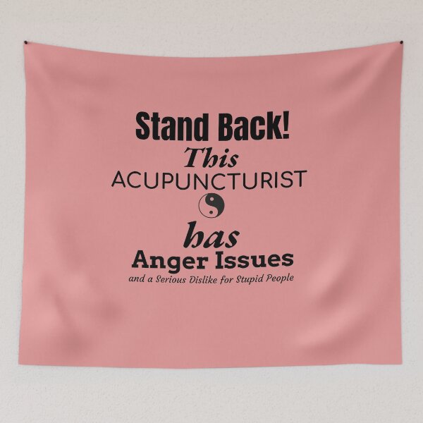 Item preview, Angry Acupuncturist designed and sold by Specialized Job Merchandise.