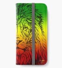 Rasta Lion numero tres iPhone Wallet/Case/Skin