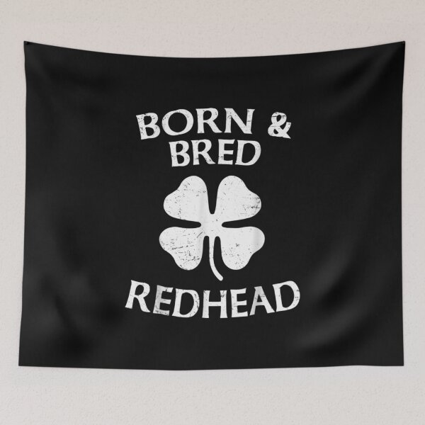 Item preview, St Patricks Day Shirt Born And Bred Redhead Ginger TShirt44 designed and sold by MarcoColeman4.