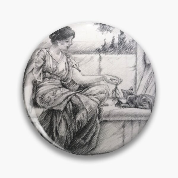 Item preview, Tribute to John William Godward designed and sold by Francesca Romana Brogani.