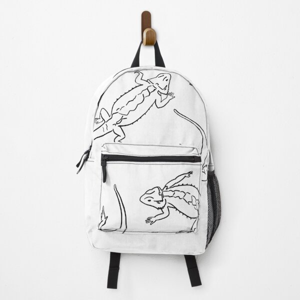 Item preview, Bearded Dragon 4 Swim Outlines designed and sold by PrileyRileyArt.