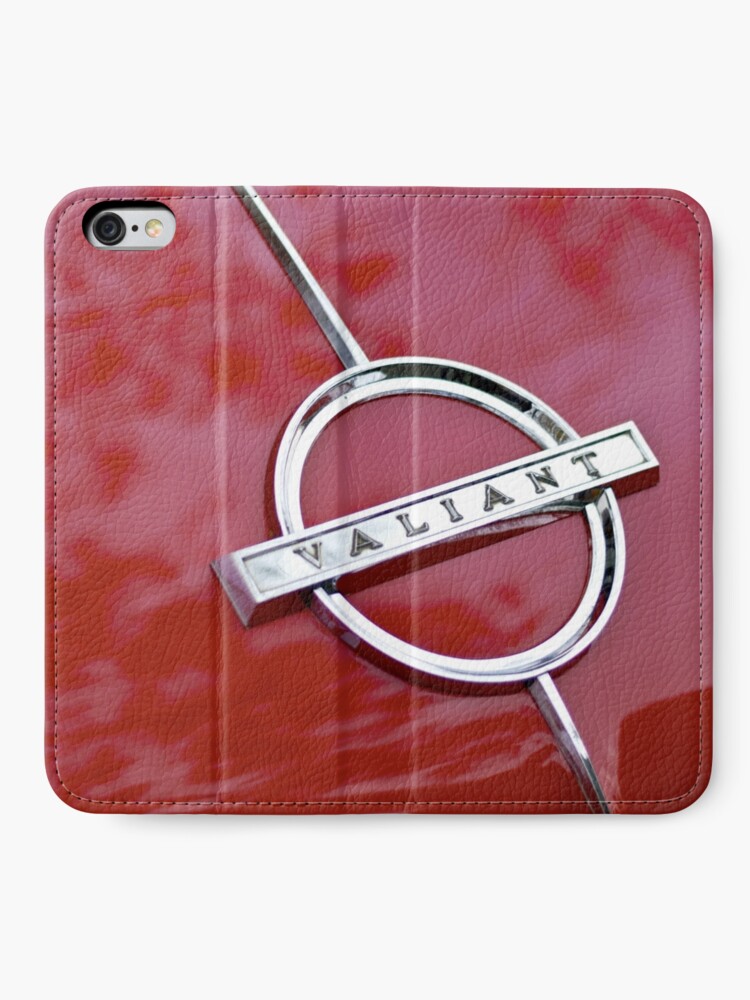 Alternate view of Red Valiant iPhone Wallet