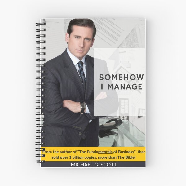 Item preview, Somehow I Manage by Michael Scott designed and sold by TheBayApparel.