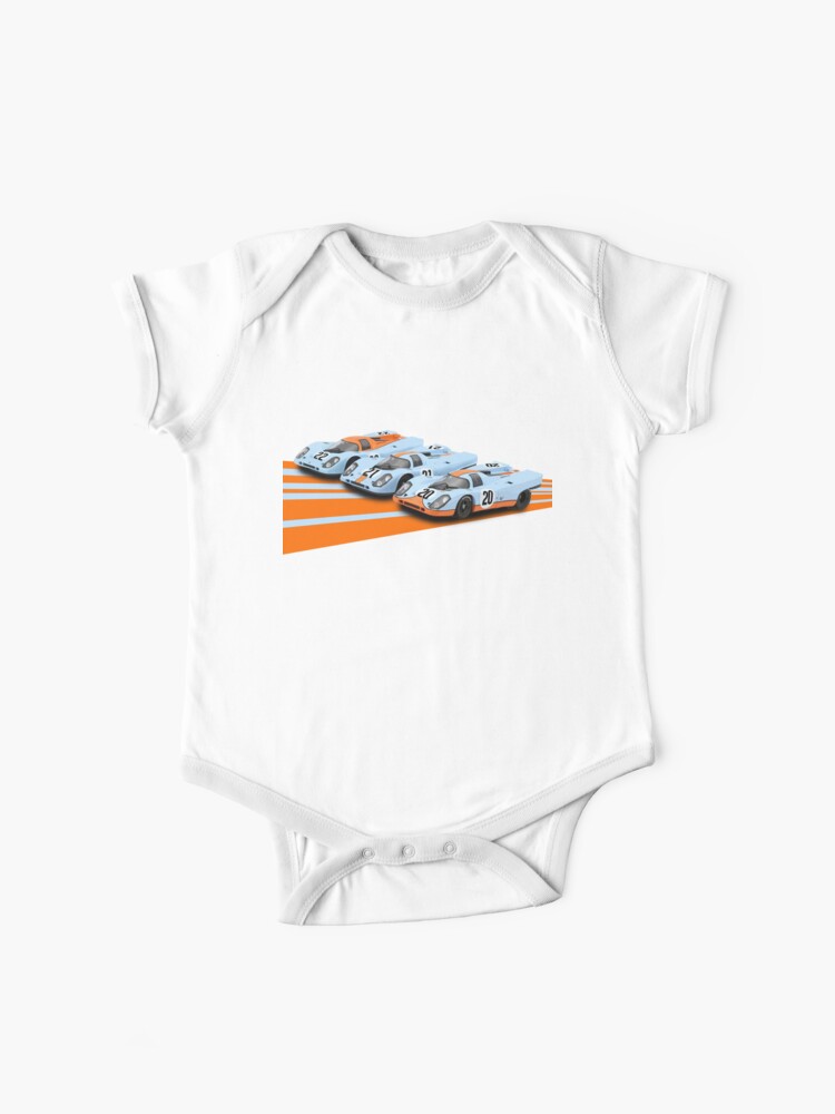 Porsche 917 1971 No 21 22 3 Classic Liveries Baby One Piece By Speedbirddesign Redbubble