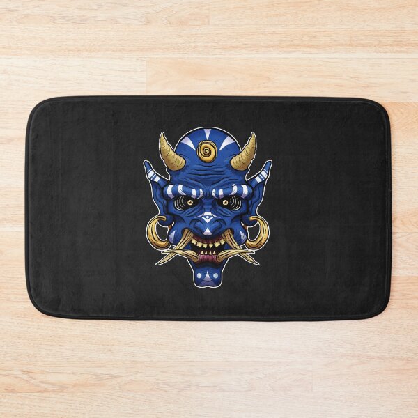 Item preview, Japanese folklore inspired Demon - Blue designed and sold by asasu.